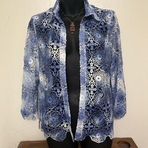 VINTAGE Lace Alfred Dunner Top!